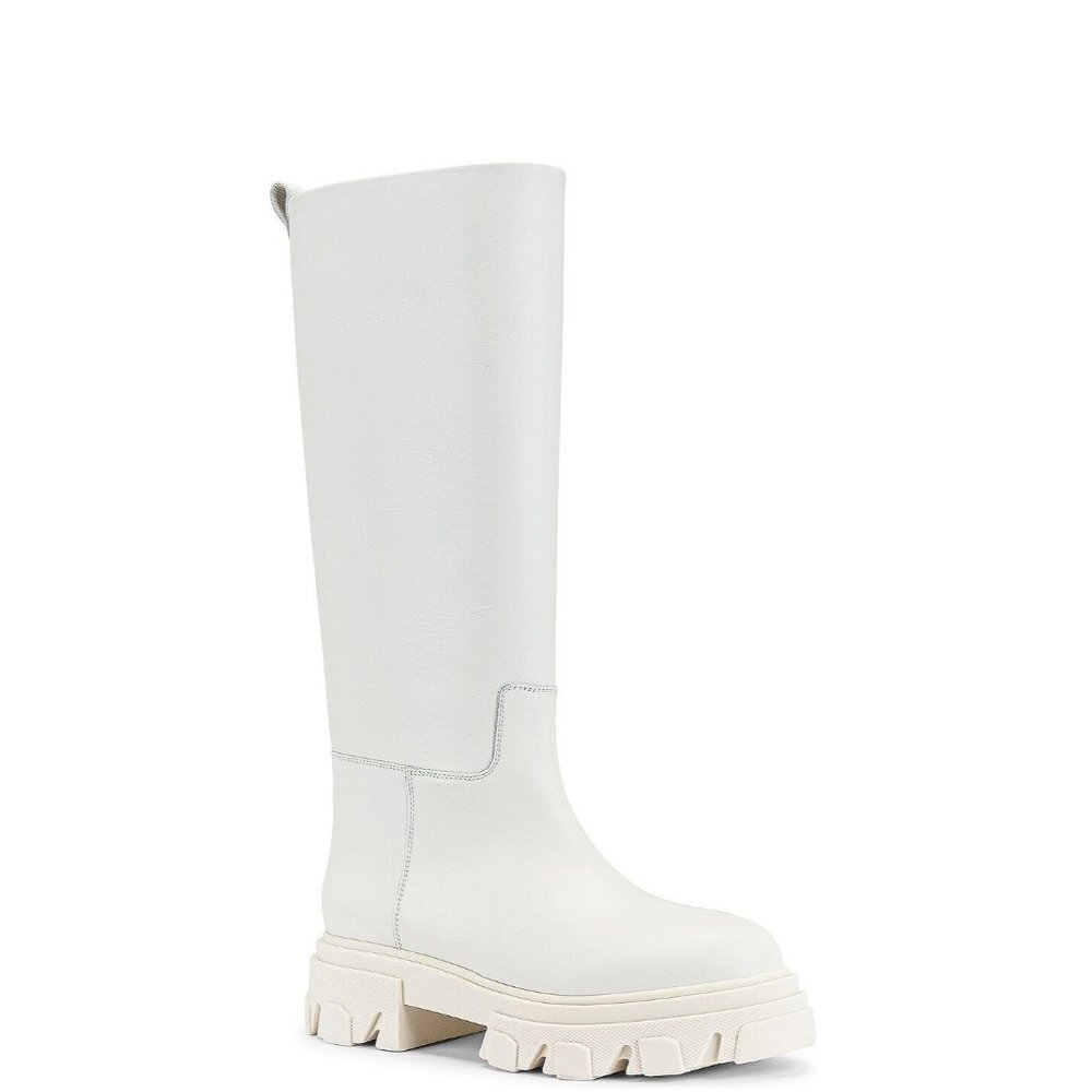 Gia Borghini White Heeled Boots